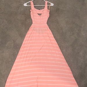 Adorable Pink Cutout Sundress